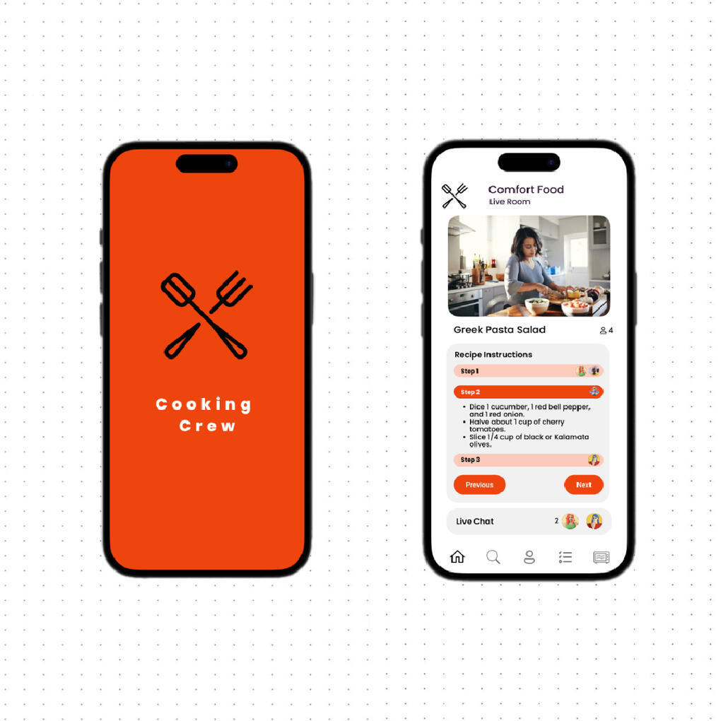 An Application for Collaborative and Social Home Cooking Experiences
